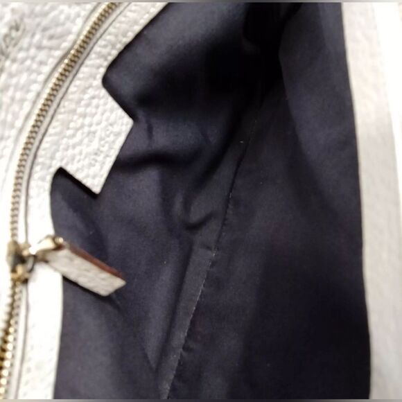 Tom Ford for Gucci Creamy White Leather Web Sherry Line Bamboo Tote Bag RARE - Picture 11 of 16